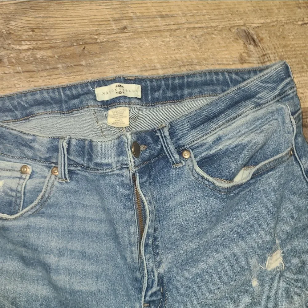 Mason & Belle Straight Leg Crop Jeans - Picture 5 of 10